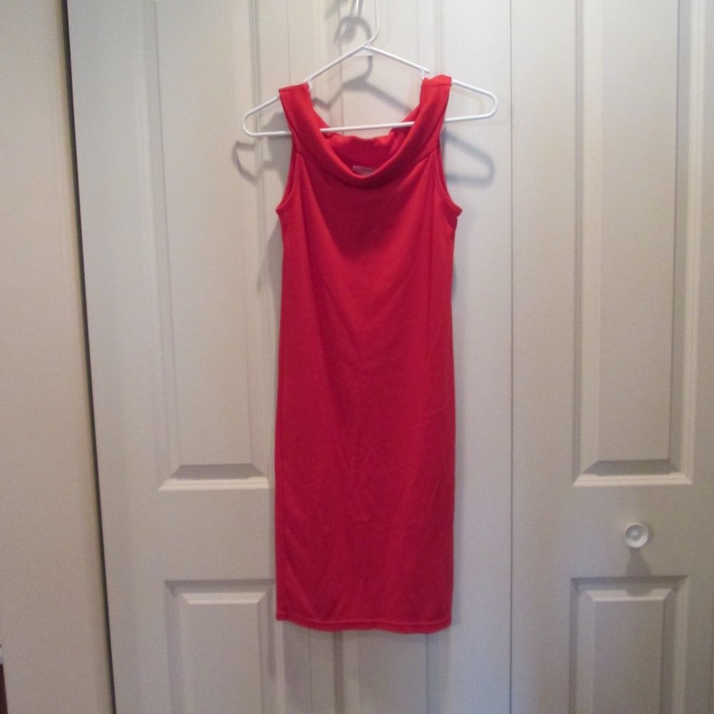 Players Sport Sassy Red Scoop Neck Tank Dress